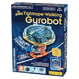 Buy Thames & Kosmos , 620302, The Amazing Tightrope- Walking Gyrobot ...