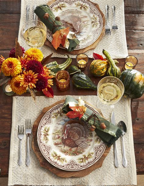 Thanksgiving Table Setting Ideas | Cabinets Matttroy