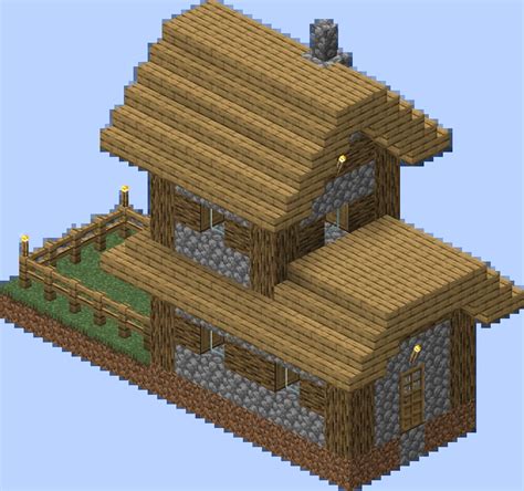 Village/Structure/Blueprints/Plains butcher shop 2 blueprint – Minecraft Wiki