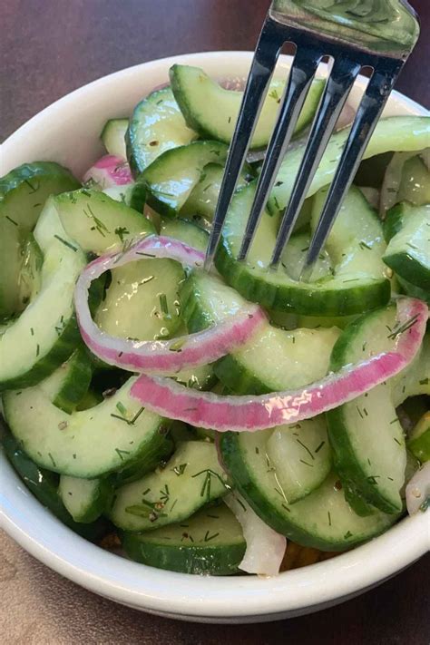 Old Fashioned Cucumbers And Onions In Vinegar - IzzyCooking