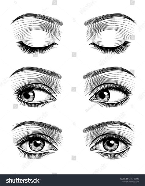 Half Closed Eye Drawing