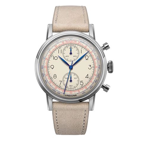 Buy Undone "Urban Killy" Chronograph Hybrid Mechanical Quartz Stainless ...