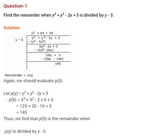 Image result for Case Study Question Class 9 Polynomials