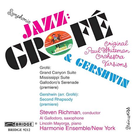 Music of Grofe & Gershwin : Various Artists, Grofe / Gershwin ...