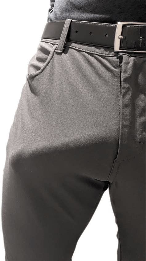 So thick, even my loosest pants will make you blush. : r/Bulges