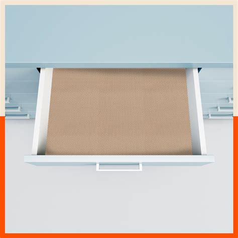 Multipurpose Non-Slip Refrigerator Shelf Mats Roll In Beige – Bathla Home