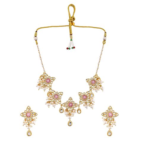 Heer Gulsheen Choker Necklace Set – VOYLLA