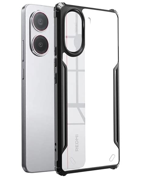 SPAZY CASE® Poco X7 Pro 5G Back Cover | Transparent Crystal Clear Hard ...