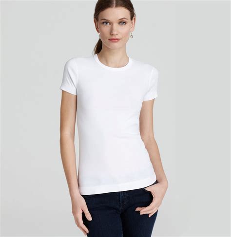 Plain White T Shirt Women