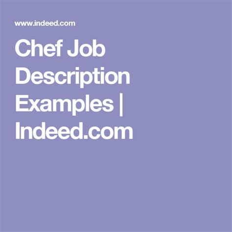 bakery job description examples