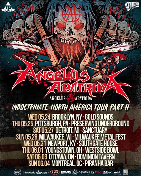 Angelus Apatrida, nueva gira por EE.UU. y Canadá – MetalBizarre.com