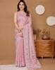 Buy Pink Sarees for Women by EKASYA Online | Ajio.com