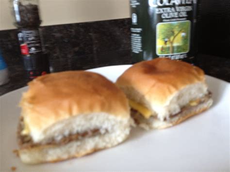 My Homemade White Castle "Breakfast Sliders!" Behold the 380 Calorie ...