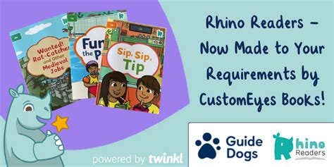 Accessible Books - Made to Your Requirements! Rhino Readers Titles ...