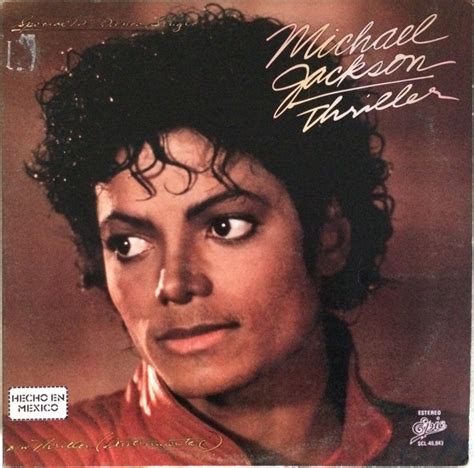 Michael Jackson - Thriller = Espeluznante (1984, Red Translucent, Vinyl ...