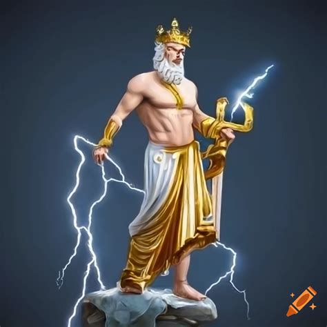 Greek Mythology Zeus Lightning Bolt