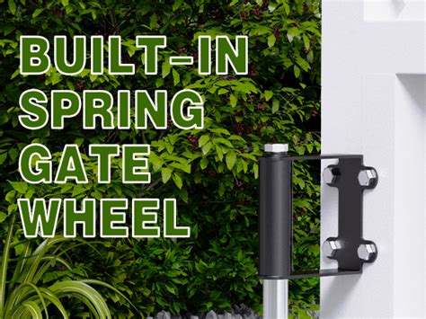 Ronlap Gate Wheels For Wooden Gate Gate Caster Wheel Spring ...