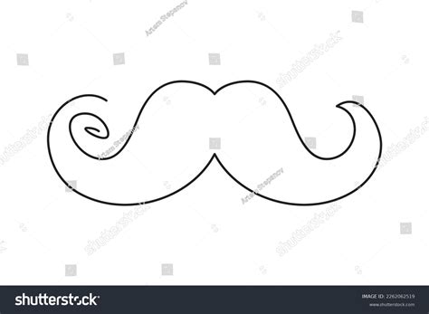 Moustache Drawing