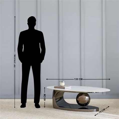 Buy Stockholm Sintered Stone Top Coffee Table - Grey from Home Centre ...