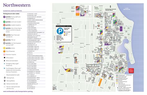 Northwestern University Campus Map (2024) - All Maps