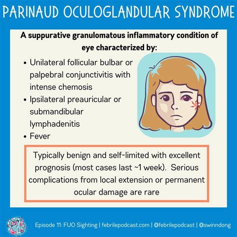 Parinaud Oculoglandular Syndrome