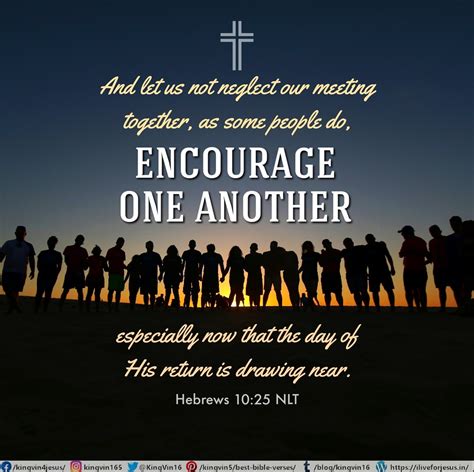 Encourage One Another – I Live For JESUS