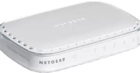 Netgear FS605-V3 5 Port 10/100 Mbps Ethernet Managed Switch