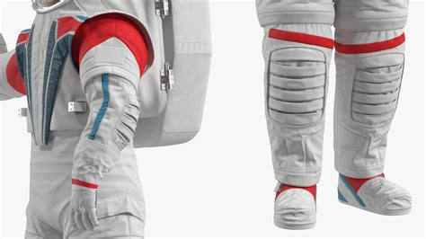 Modern Spacesuit on Astronaut Waving Pose Fur 3D Model $149 - .max - Free3D