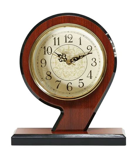 Buy Mantel Clock Wooden Mantle Clock For Living Room Décor Silent ...