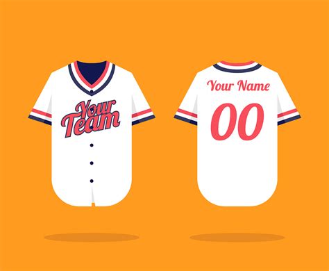 Baseball Jersey Vector 的图像结果