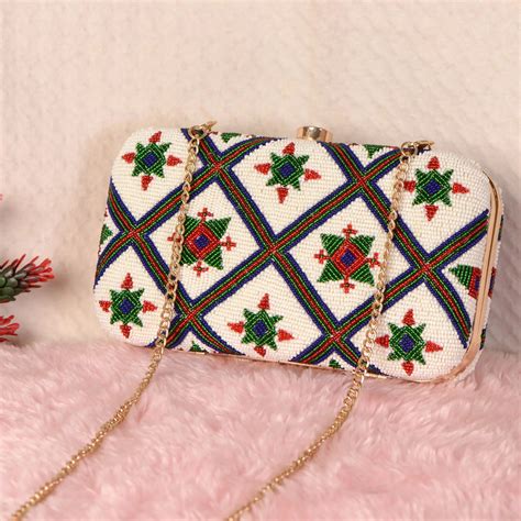 Patola Beaded Clutch – My Store