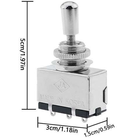 MTQY Metal Electric Guitar 3 Way Toggle Switch India | Ubuy