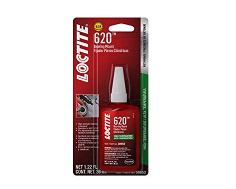 Loctite 38652 620 High Temperature Bearing Mount Bottle, 36-milliliter ...
