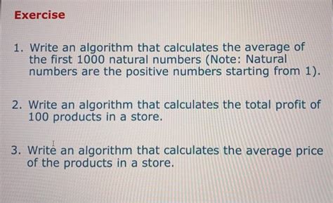 Algorithm to Find Average of N Numbers 的图像结果