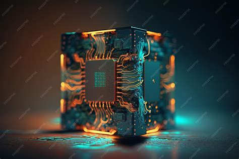 3D Exploded View of Computer CPU 的图像结果