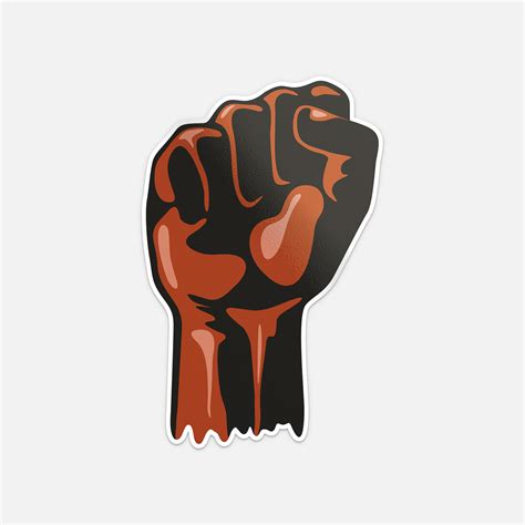 Black Lives Matter Fist Vinyl Sticker Decal | eBay