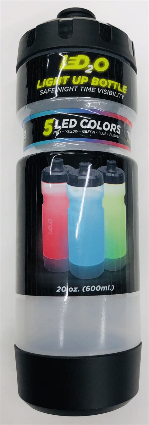 Lifeworks Led2O Light-up 20-Ounce Water Bottle - Walmart.com