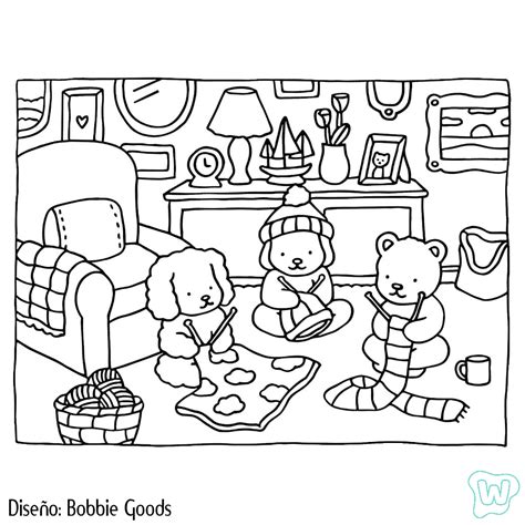 23 Bobbie Goods Christmas colorir - Imprimir PDF