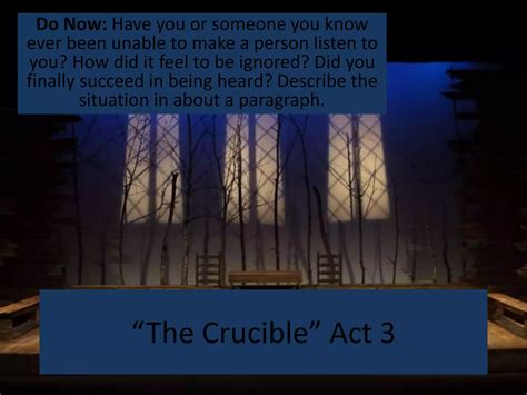 The Crucible Act 3 | PPTX