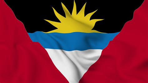 barbuda and atingua A horizontal tri colour of black, blue , and white ...