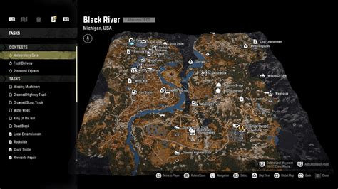 Image result for Snow Runner Michigan Map