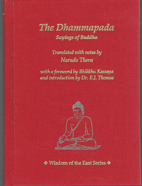 Buy The Dhammapada: Sayings of Buddha (Wisdom of the East Series) Book ...