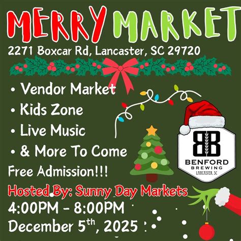 The Merry Market (Dec 5th) - Eventeny