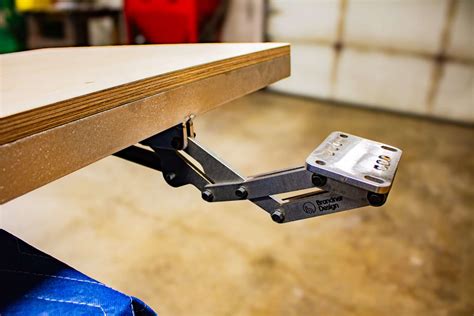 Floor Trap Door Hinge System — by Brandner Design