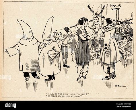 Ku klux klan cartoon -Fotos und -Bildmaterial in hoher Auflösung – Alamy