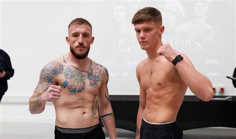 What time is Stuart Richardson vs Connor Meanwell tonight? Ringwalks ...