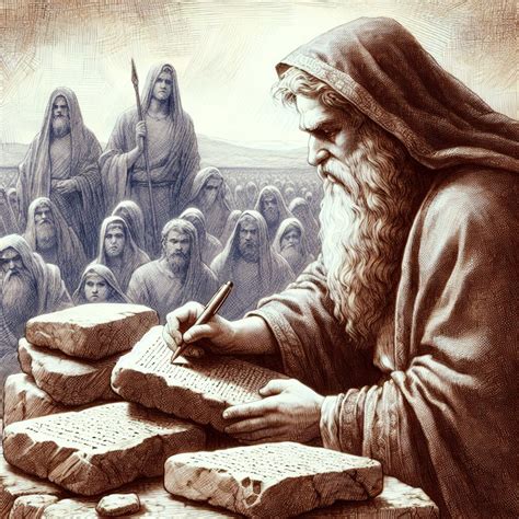 What does Joshua 8:32 mean? | Bible Art