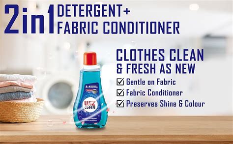 Wiz Cleen Matic Top Load 2-in-1 Liquid Detergent 5Ltr Refill Can, with ...