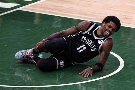 Kyrie Irving out of Nets-Bucks playoff game with injury