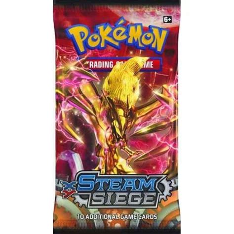 Pokemon Steam Siege Booster Packs